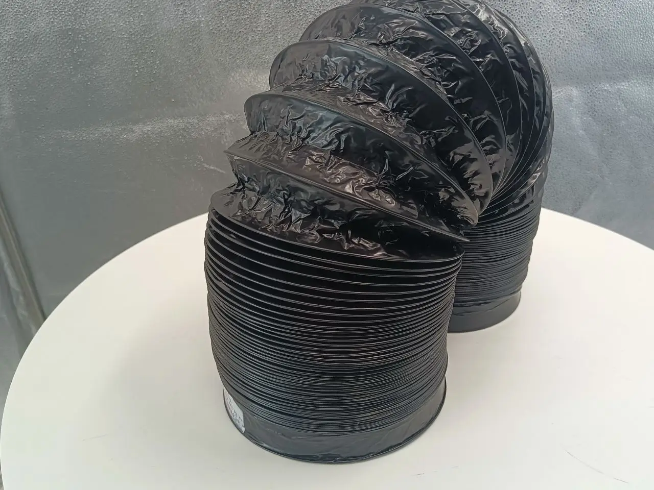 Premium 4 Inch 4M Black PVC conbined with Aluminum film Air Pipe wind tube Ventilation Systems wind tube