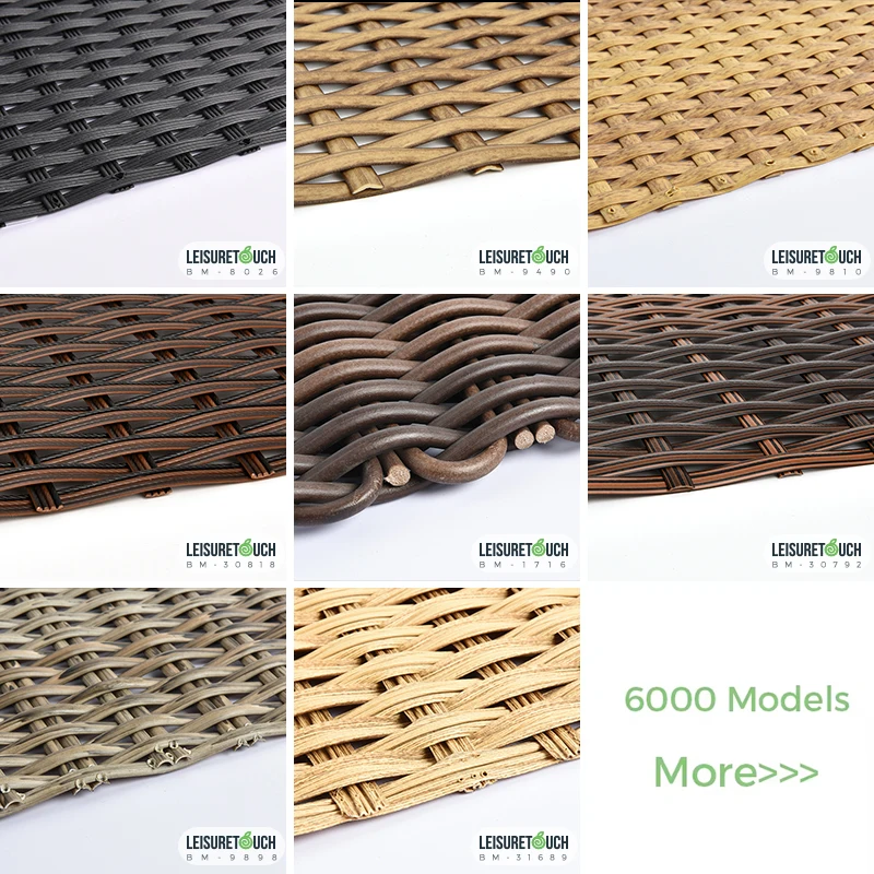 LTR outdoor furniture Material imitation rope rattan material pe synthetic rattan for chair rattan