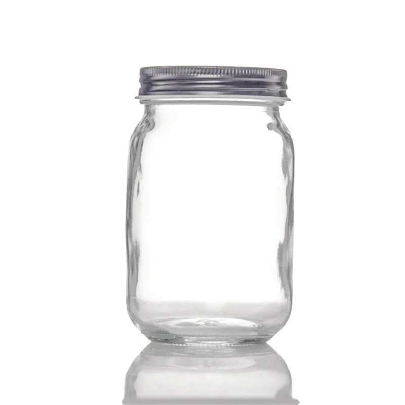 Honey Jam Food Storage Jars Jars with Lid Round Glass 100ml-1000ml Kitchen Storage Bottles & Jars Handmade Customized Logo Spice