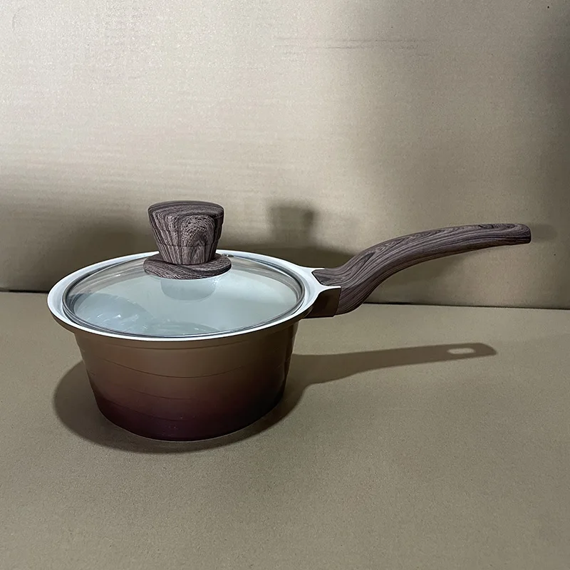 Musae Die Cast 19PCS Cookware Set Non-stick Marble Granite Coating Casseroles induction Cooker Spiral Bottom