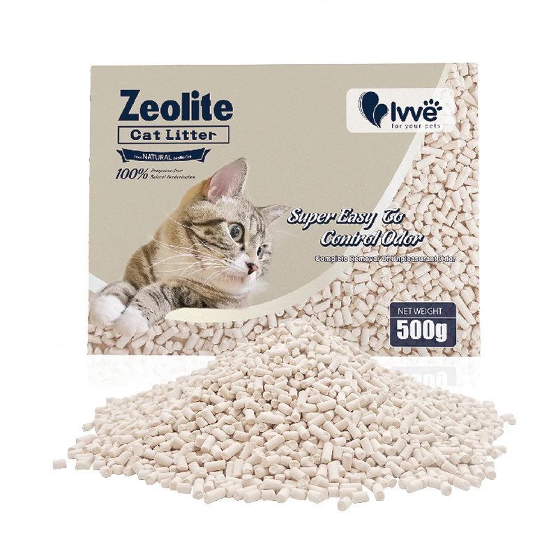Wholesale Natural Cat Sand Crushed Carbon Active Mineral Zeolite Pellet Premium Cat Litter Zeolite
