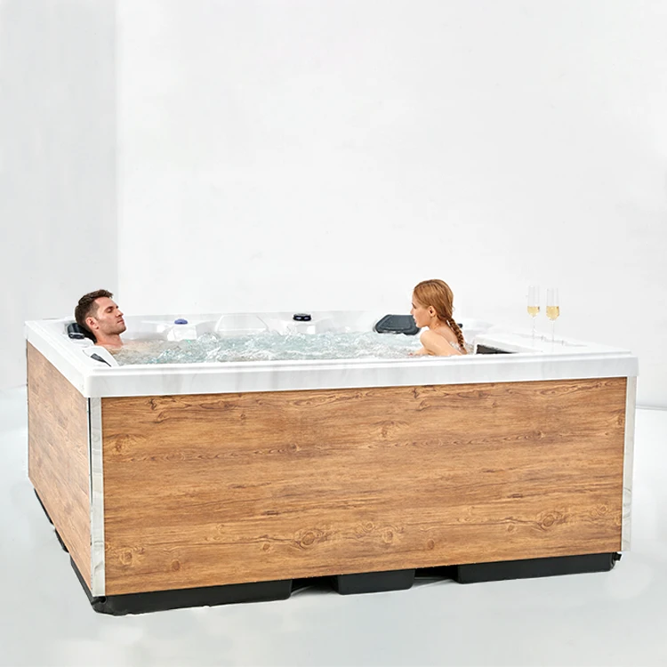 Изготовленный На Заказ низкая цена современный aristech акриловый джакузи спа наружная Ванна