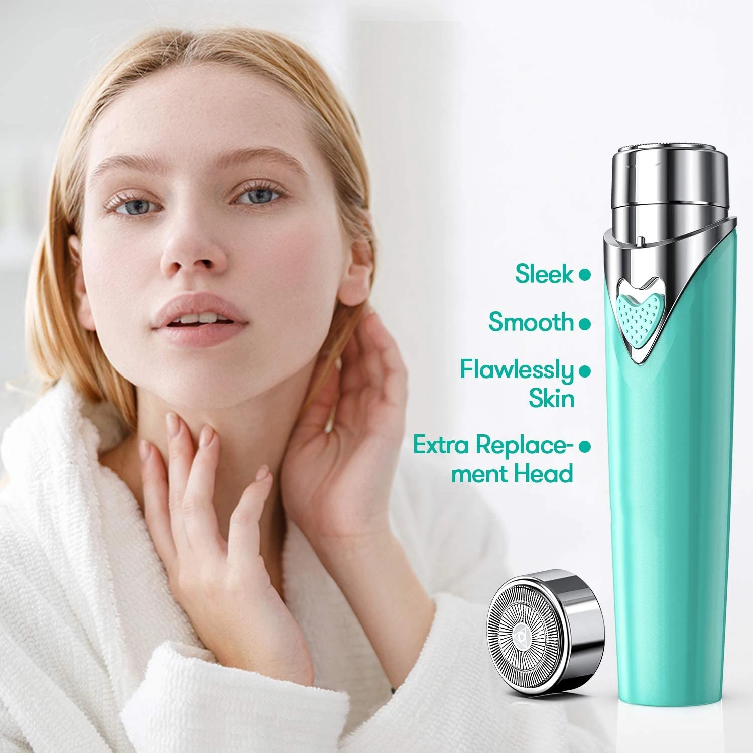 
Facuru high quality dry battery protable legs hair remover as seen on tv electrostatic removal 