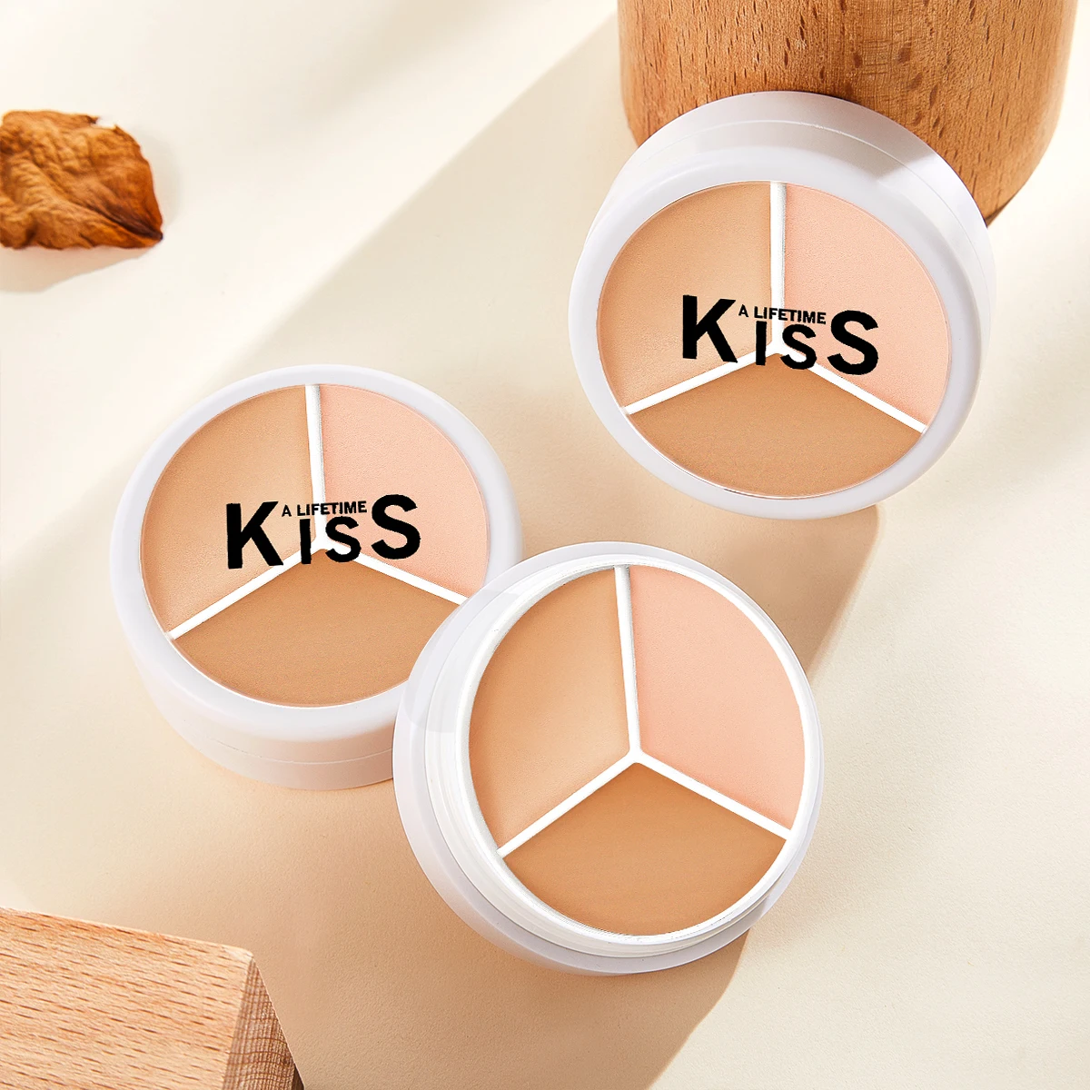 PAQIMAN Private Custom Label Custom Foundation Face Concealer Cream Makeup Cream Concealer Vegan Foundation TFI 3in1 Concealer
