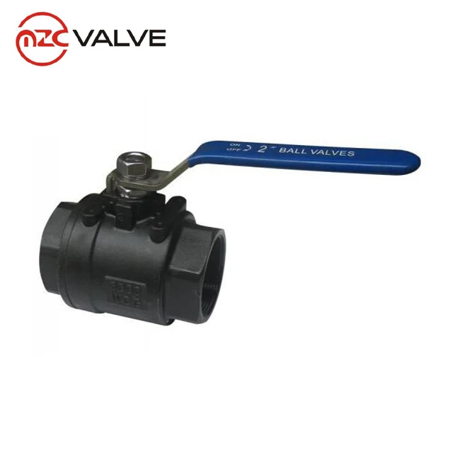2PC Stainless Steel Threaded Ends 1000PSI BSP Ball valve