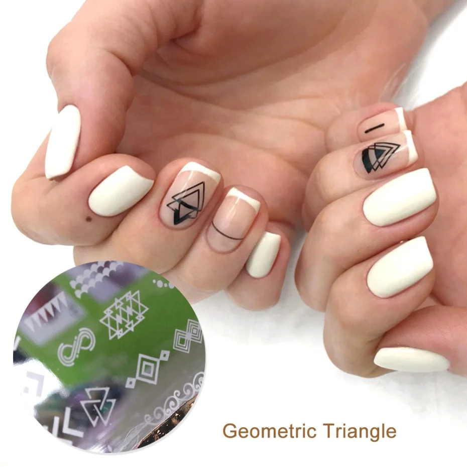 Nail Stamping Plate Mix Flower Butterfly Geometry Cartoon Designs Transfer Stencils Stamp Template for Printing Manicure Tools