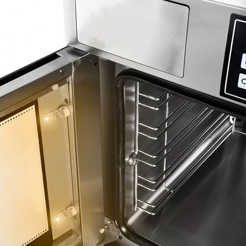 Bake 5 Trays Large Capacity Pizza Bread Cake All-In-One Electric Universal Commercial Chicken Steam Oven