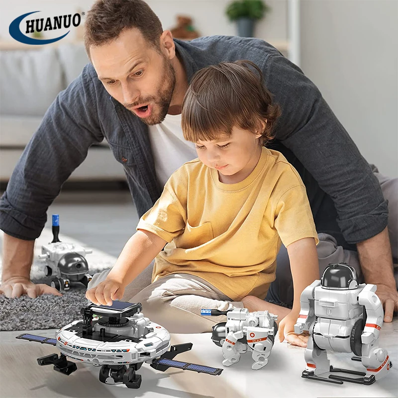 Игрушка STEM 6 в 1 солнечный космический флот Обучающие игрушки сборная Солнечная система игрушка
