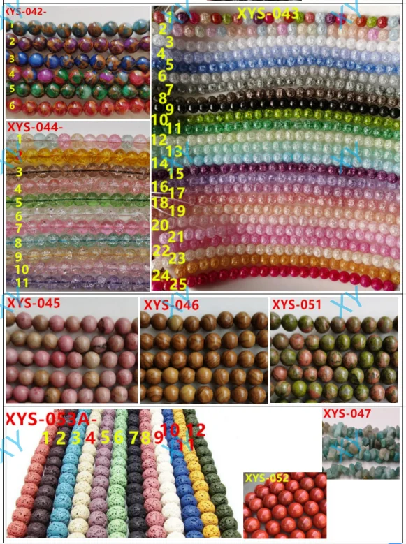 6mm Royal Blue Tiger Eye Stone Beads