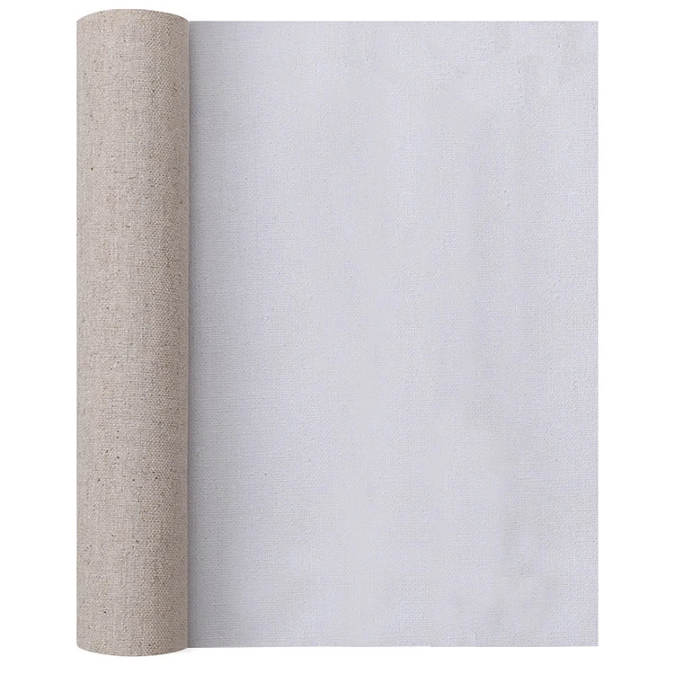 Linen High Quality Professional Blank Painting Canvas Roll for Artists