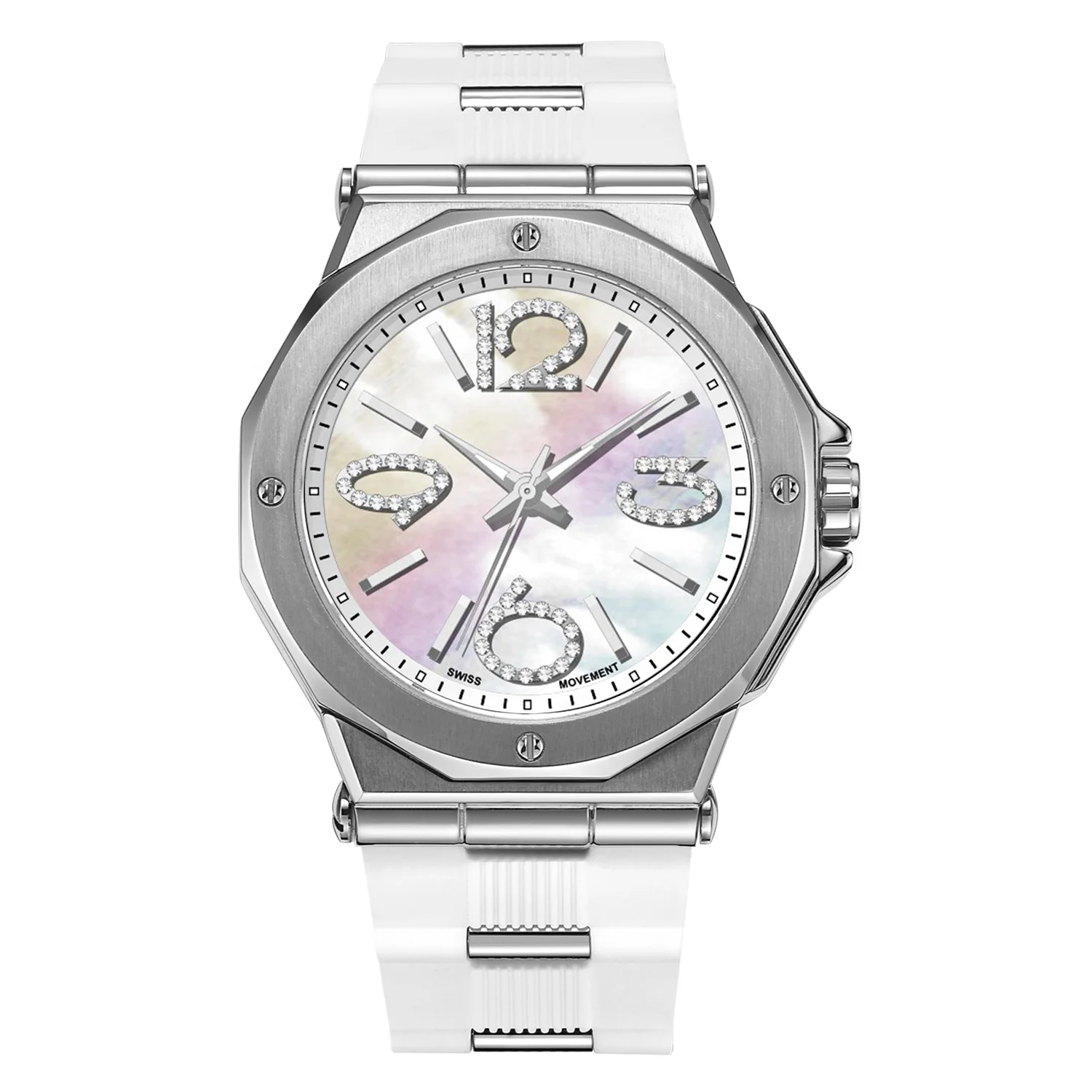 High Quality Luxury Brand Rose Gold Fashion Lady Sport Wrist watch Quartz Women Watches