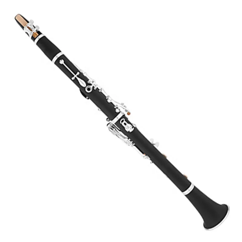 Seasound Factory OEM Cheap Bb 17 Keys Silver Keys Clarinet