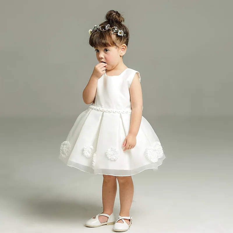 Baby Girl Dress Christening Baptism Gowns Flower Girl Dress