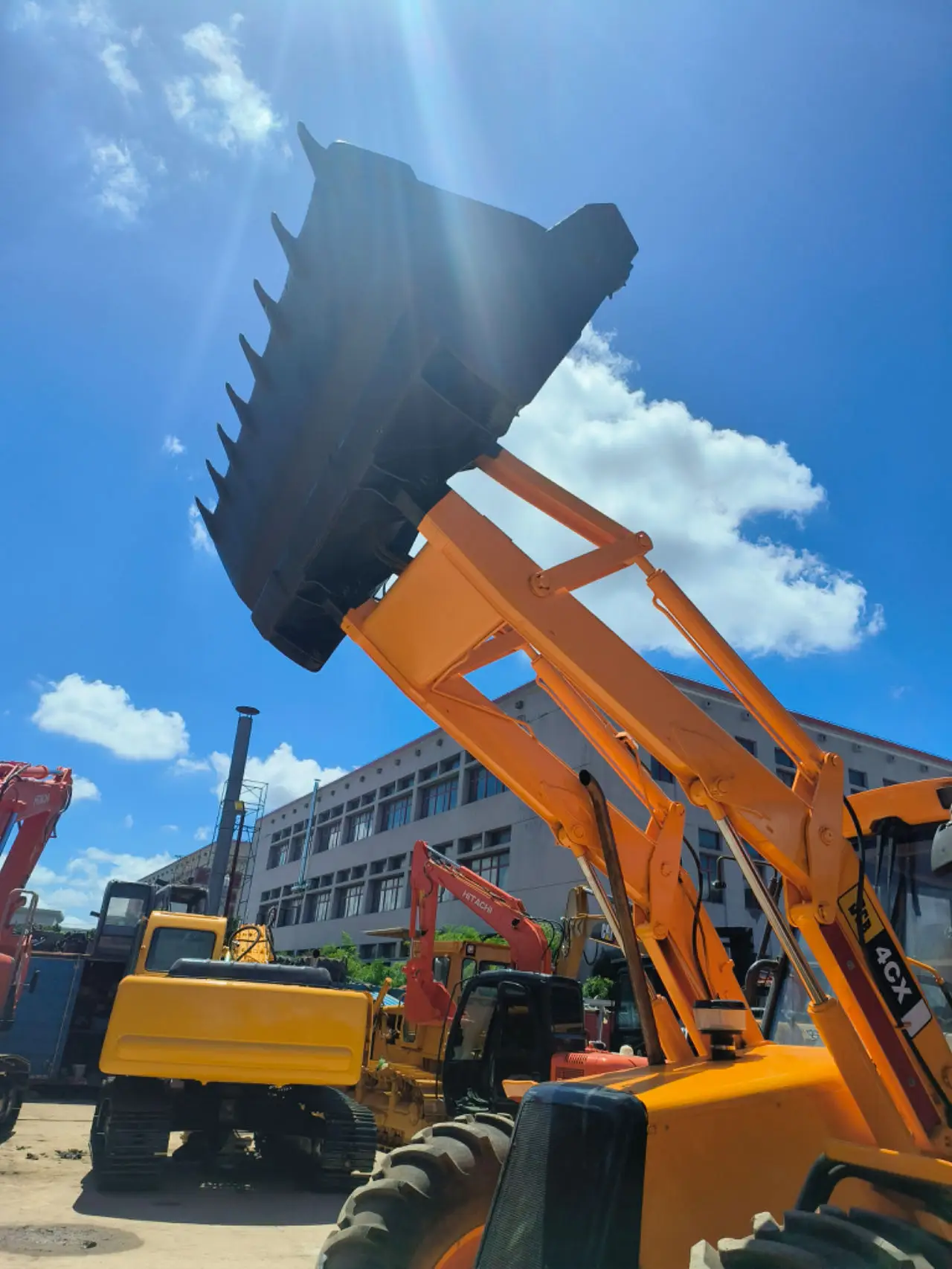 JCB 4cx экскаватор б/у Экскаватор строительная техника jcb