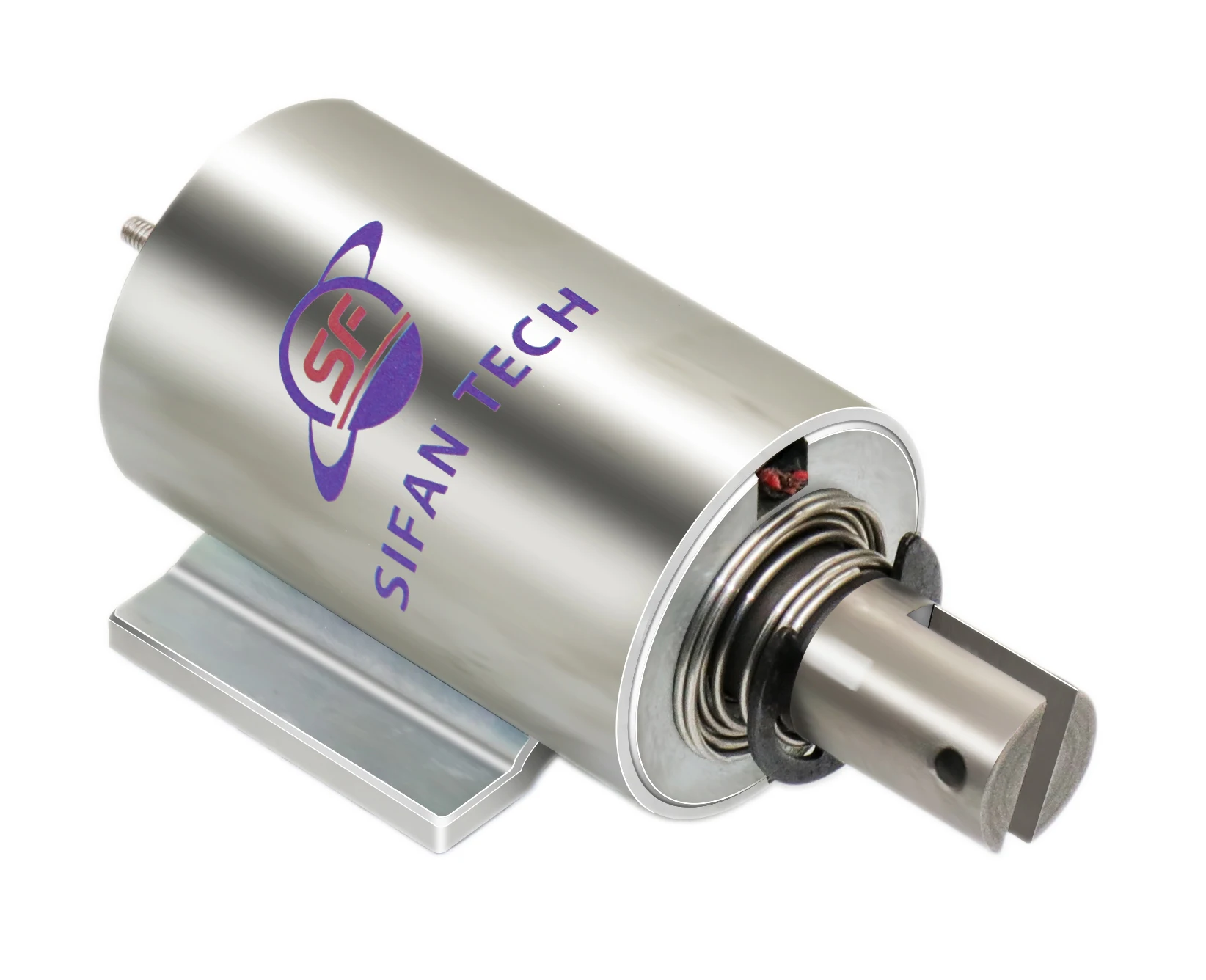 DC12V 24V 48V High performance big force long stroke 15MM stroke push pull linear tubular solenoid