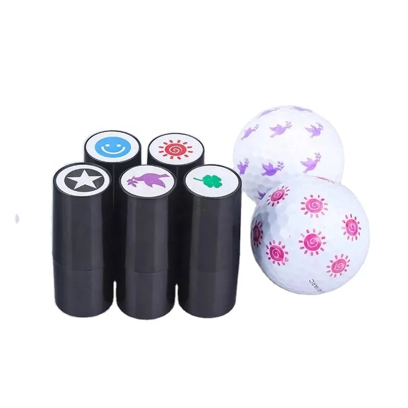 Custom logo ABS golf ball stamp marker