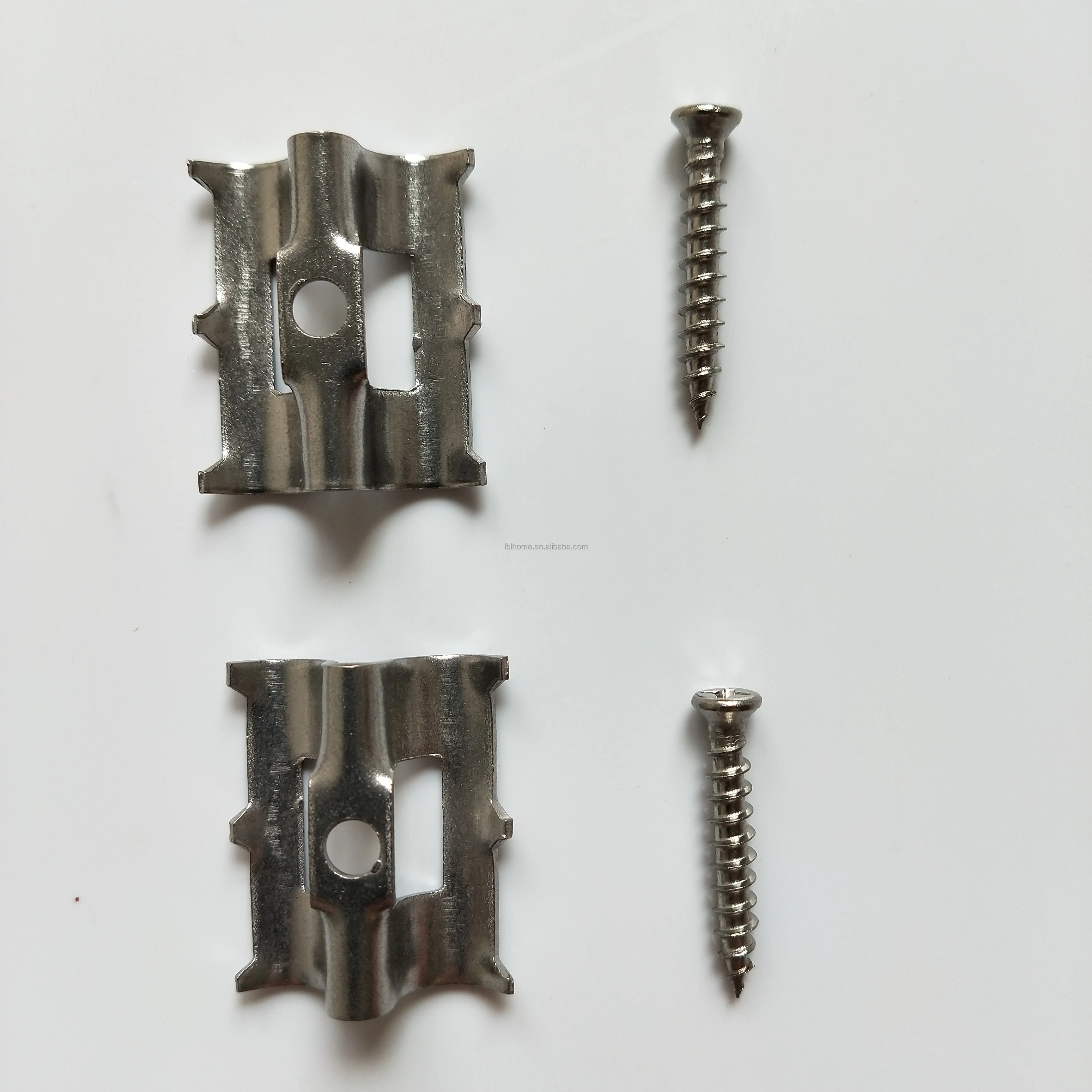 factory price stock bamboo decking clip silver clips