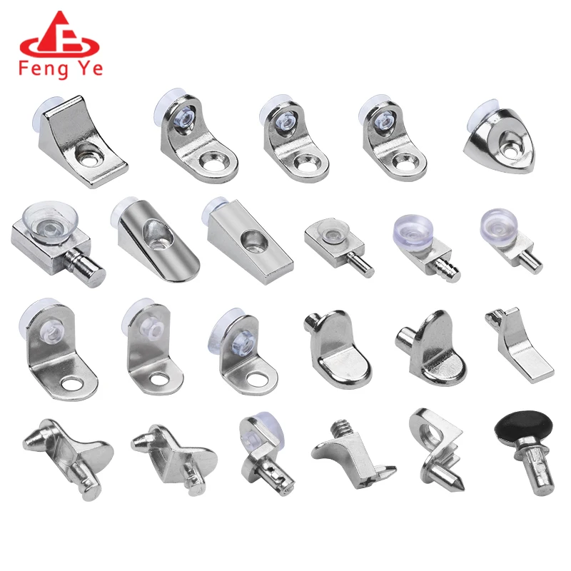 heavy duty furniture hardware shelf support clamp clip bracket cupboard glass shelf support pin with dowel