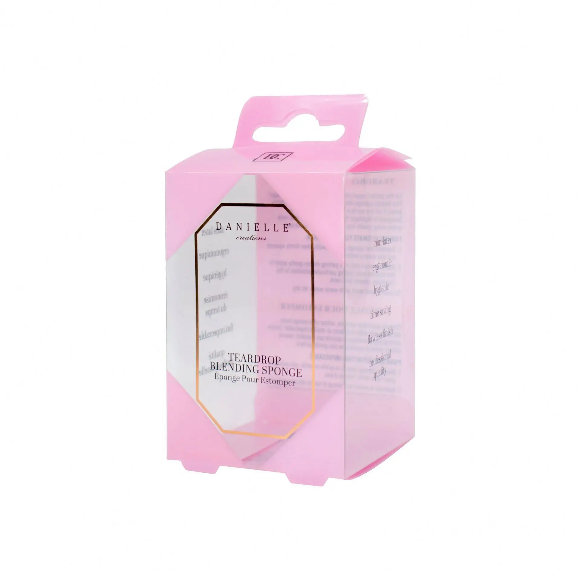 Fashion transparent PVC gift candy and pastry environmentally friendly non-polluting packaging box