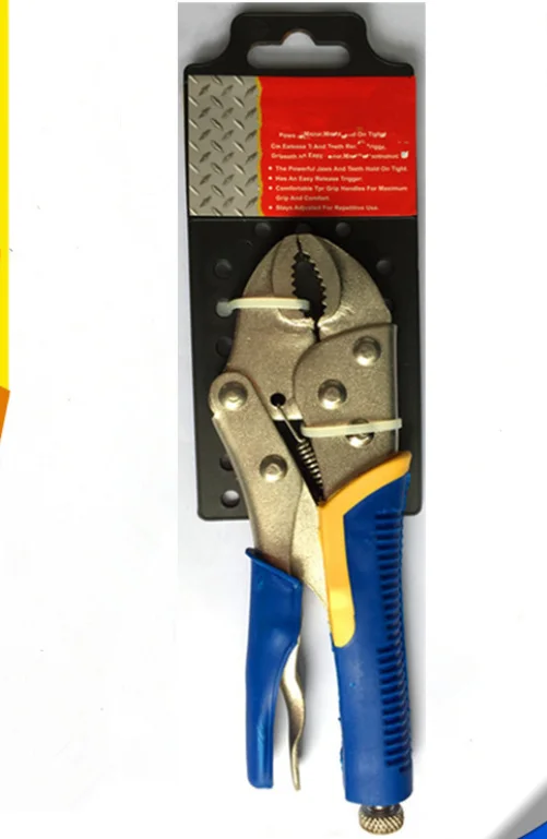 Curved Jaw Locking Pliers 5 inch 7 inch 10inch