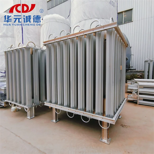 Filling Station Ambient Air Vaporizer For Liquid Oxygen Nitrogen Argon