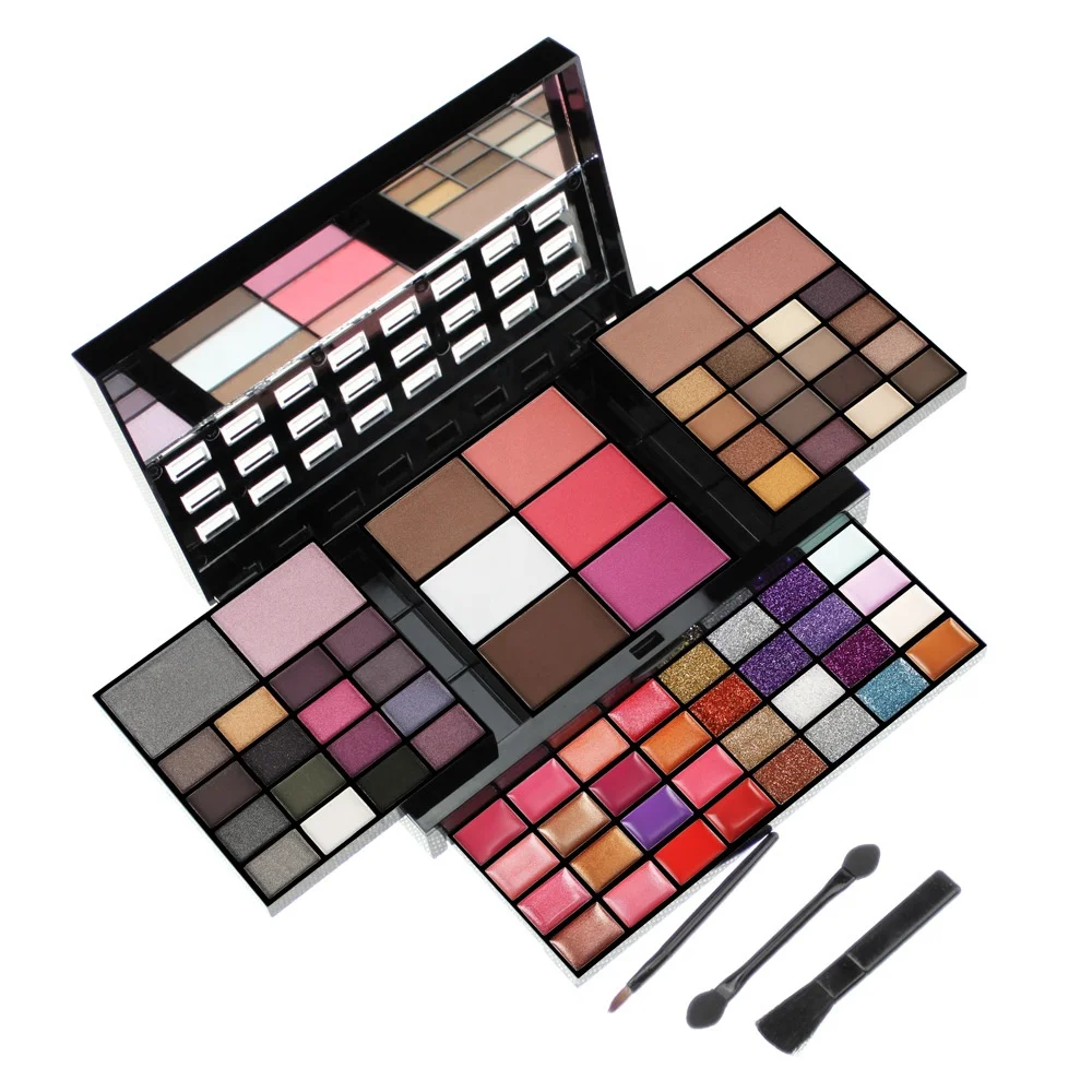 48 Colors Makeup Matte Eyeshadow Palette Waterproof Long Lasting Pigment Vegan Glitter Eyeshadow Palette
