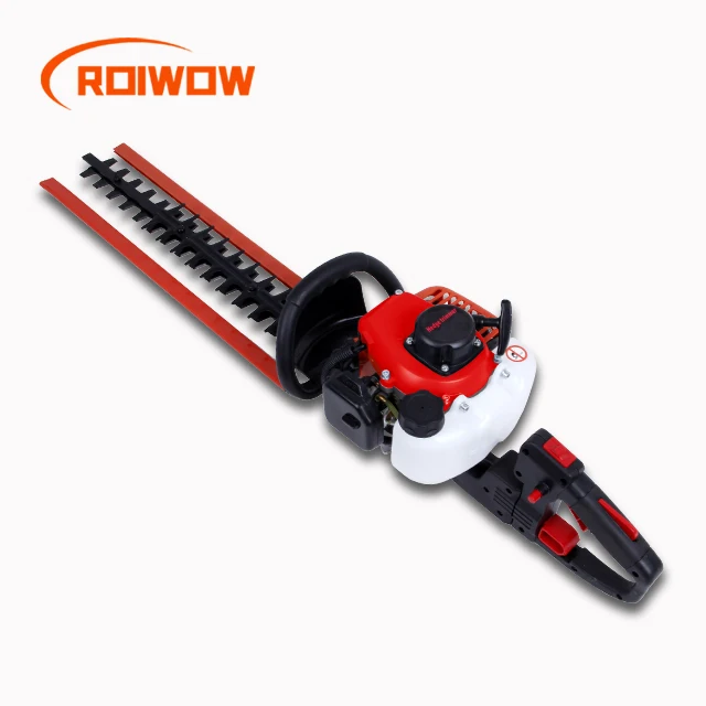 25.4cc Double Blades Gasoline Hedge Trimmer 2 Stroke Cordless Mini Petrol Hedge Trimmer