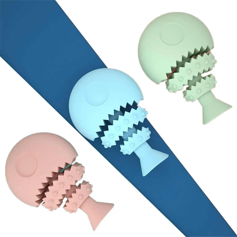 
Brushing Stick Small Big Dogs Toothbrush Pet Durable Rubber Food Treat Leakage Toys Doggy Aggressive Dog Chew Toy Bones 