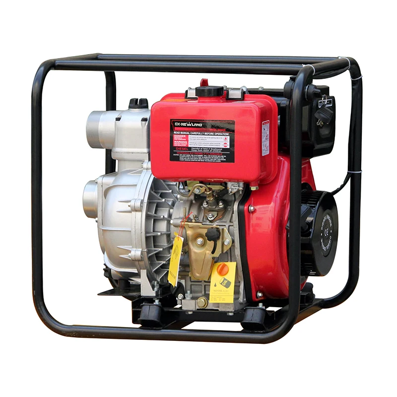Newland  3inch 188F 12HP diesel water pumps high pressure  high flow diesel water pump with diesel