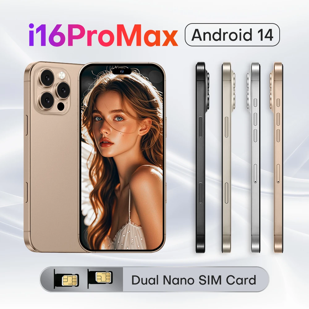 Slimoro Low Price 16+1TB Infini Phone Smart 8 Gt 20 Pro Smartphone 5G Phone Mobile Android Originale Phone 16 i15 14 Pro Max 5G