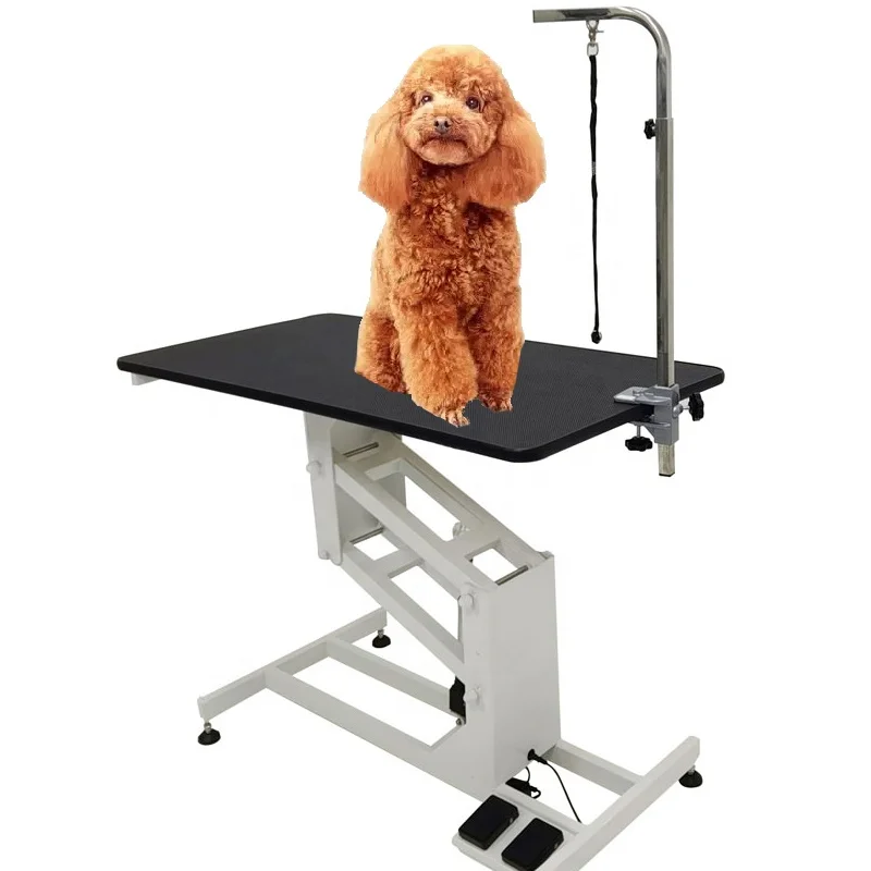 Cost Effective adjustable grooming table dog salon shop Electric lift professional dog pet height adjustable grooming table