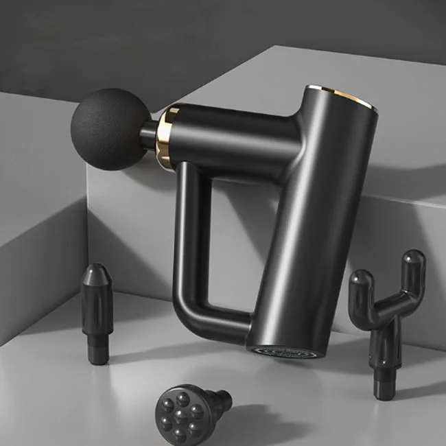 Wholesale New Mini portable Massage Gun  6 Speeds Professional Deep Tissue Muscle Massage Gun