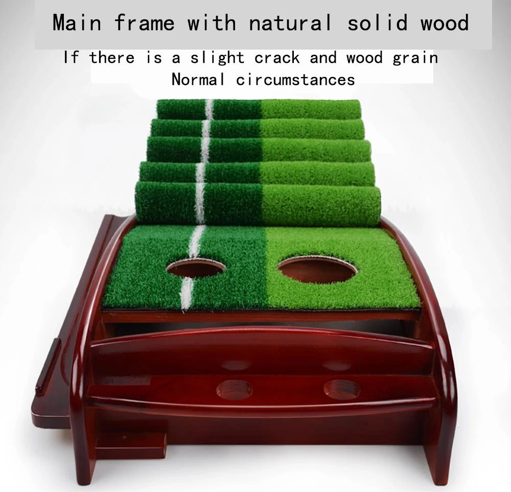 
green indoor golf putting mat training aids mini golf carpet 