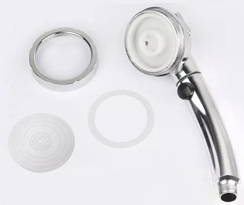 New Style 3 Function Water Saving Water Filter Handheld Shower Head Factory Direct Sale Korea Accessory Bathroom Type