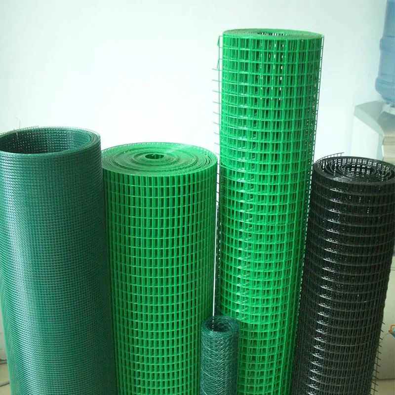 pvc galvanized welded fencing net iron wire mesh 2x2 PVC coated Hog wire Fencing welded wire mesh roll