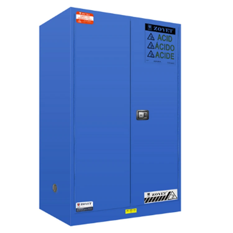 22 Gal/83 Ltr Corrosion Storage Cabinet Used In Laboratory, Weak Acid Laboratory Chemical Storage Cabinet 802019