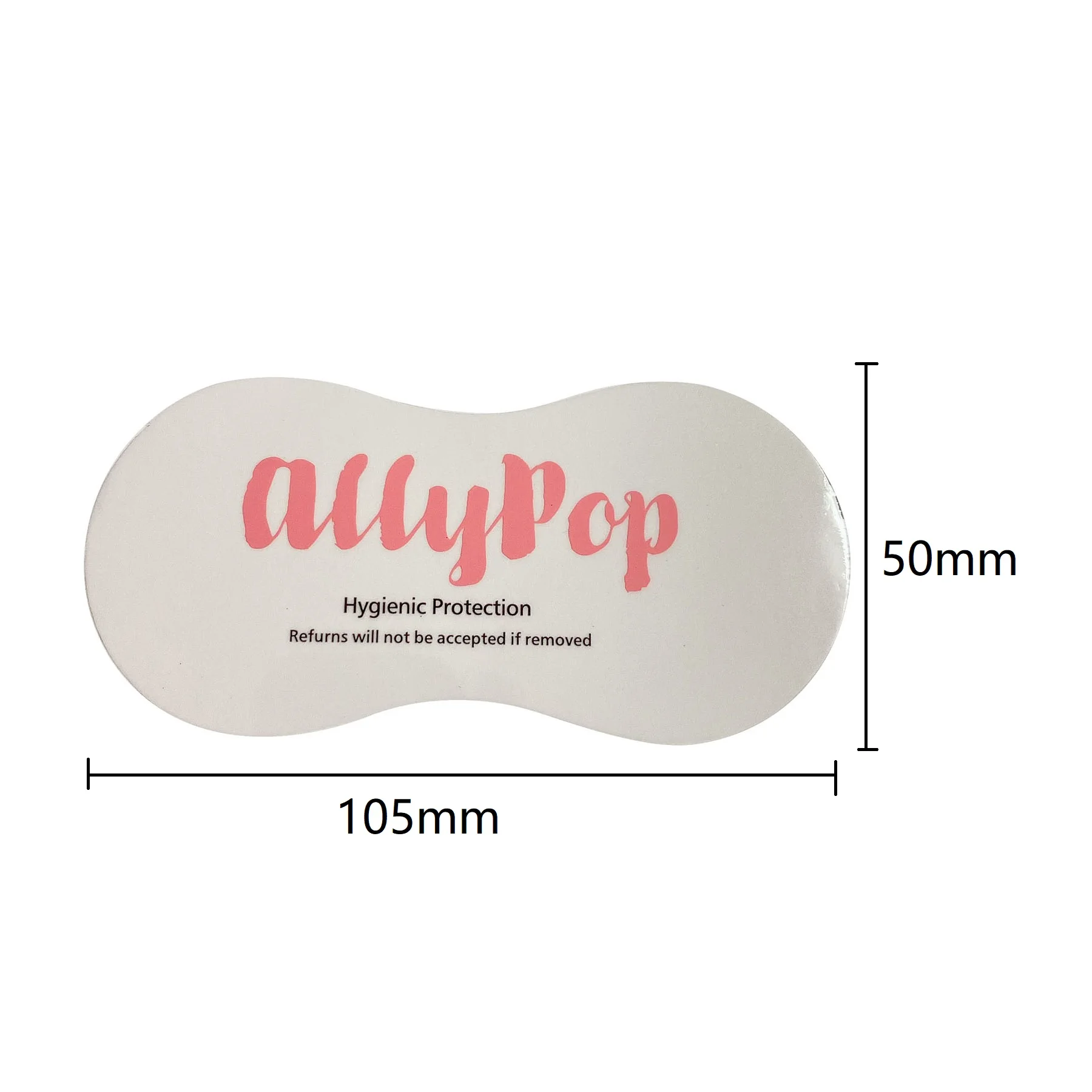Custom Printing Swimwear Hygiene Protection Adhesive Stickers
