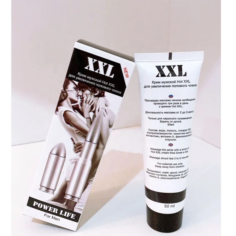 Power Life Hot XXL NEW cream For Men Penis enlargement Big Dick Massage Cream 50ml