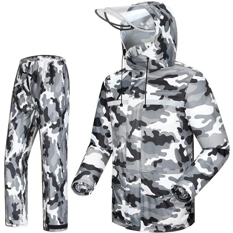 Лидер продаж, прочный водонепроницаемый дождевик, пальто, Мужская дождевая куртка, брюки, дождевой костюм, дождевик для мотоцикла