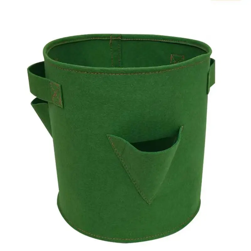 2022 planter bag Potato planter bucket round opening felt nutrient bag plant planter bag