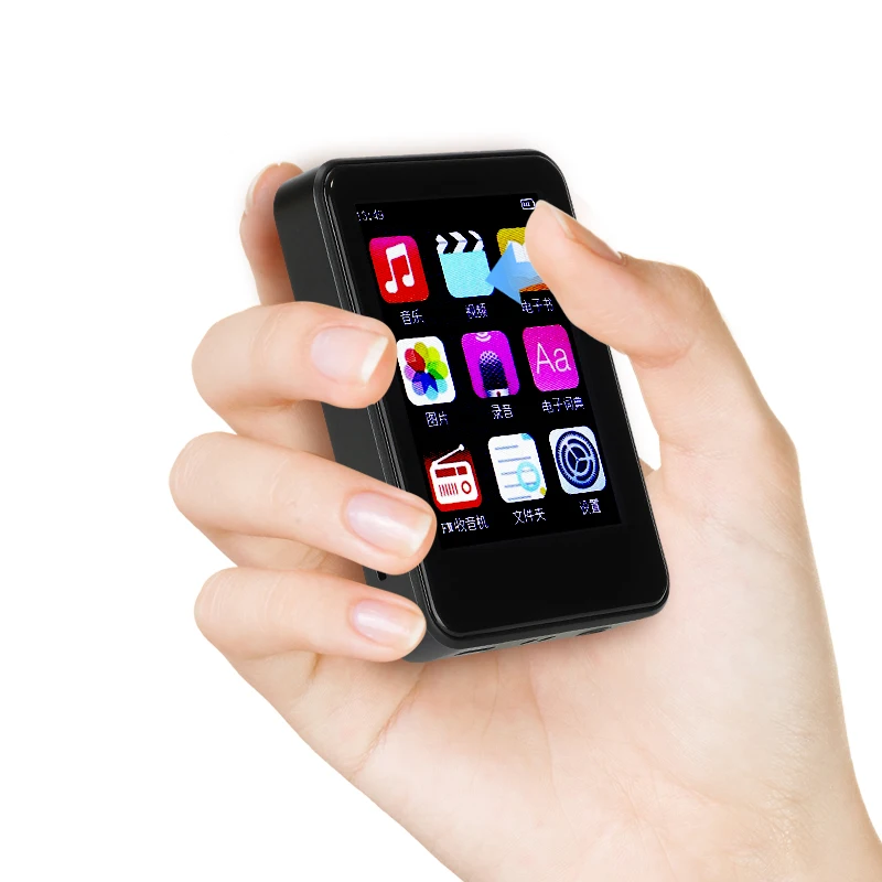 Portable Mini MP3 Music Player OEM with solar panel audio New MP3 player