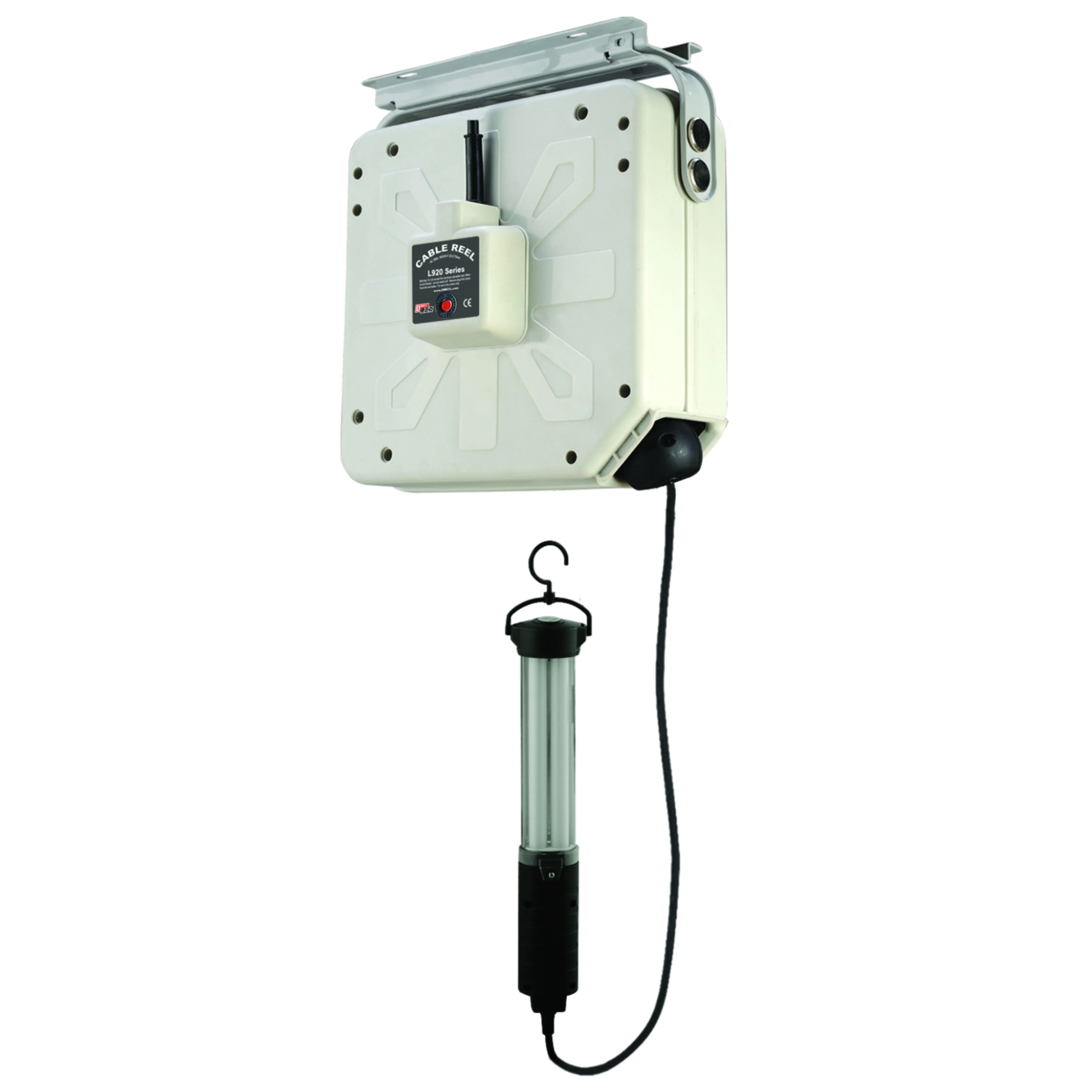 ABS enclosed auto-rewind 15 m IP42 cable reel