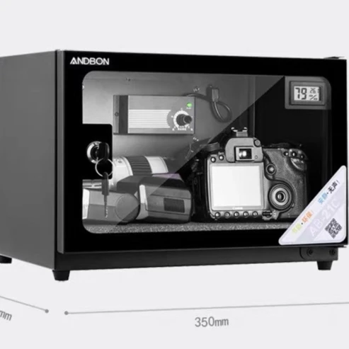 Electronic smart SLR camera lens drying box dehumidification cabinet in Office