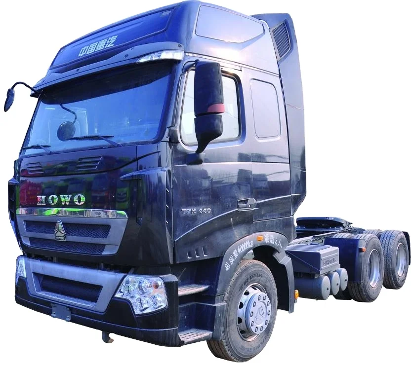 HOWO tractor head is suitable for used tractor head 451hp in difficult road conditions in Africa