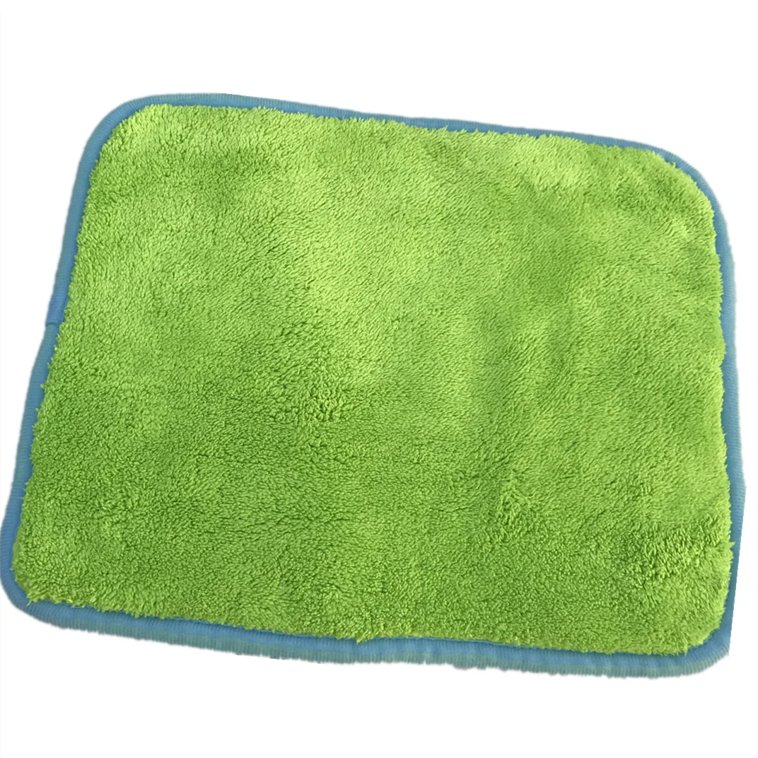 Customized design auto car care microfiber car wax polish towel microfiber car wash cloth