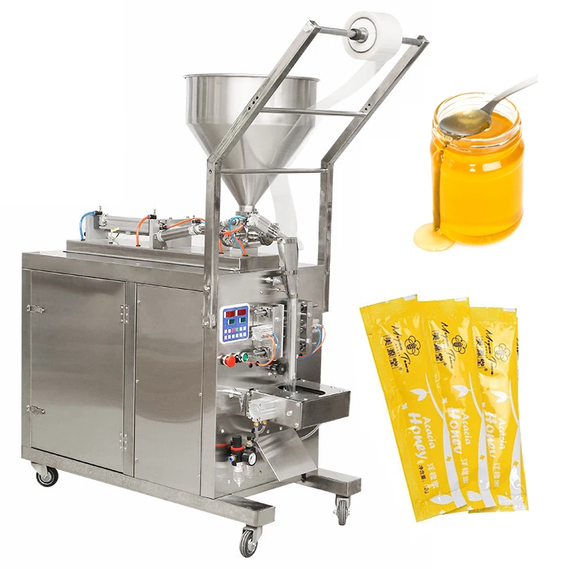 Multi-function Cheap Price Envasadora Vertical Automatic Packaging Sachet Tomato Filling Making Ketchup Liquid Packing Machine