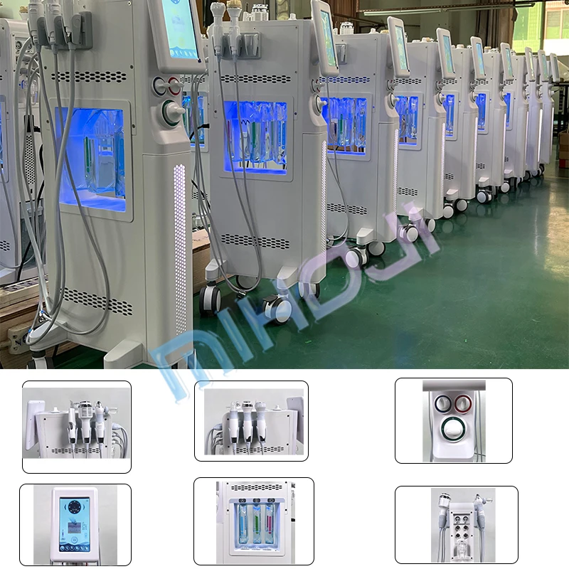 vertical facial machine 2024 face lift h2O2 hydra dermabrasion hydro machine