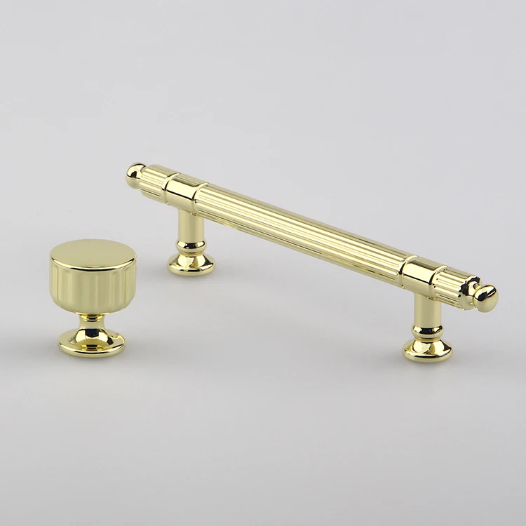 Unique Modern Cabinet Hardware Light Luxury Wardrobe Handle Brass Drawer Knob Kitchen Pull Creative Brass Bar Pulls