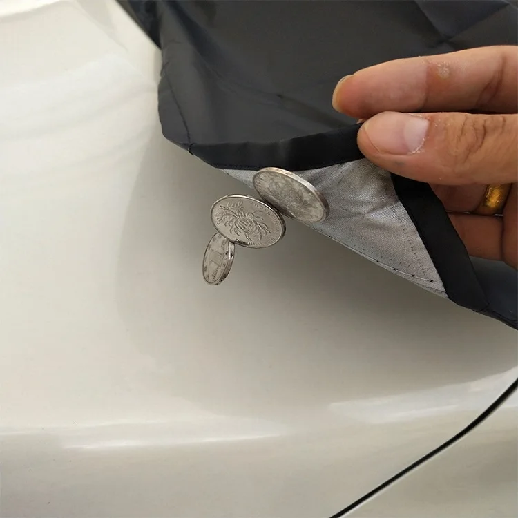 Зима снаружи парковка Моющиеся Складной Лобовое стекло автомобиля снег Крышка