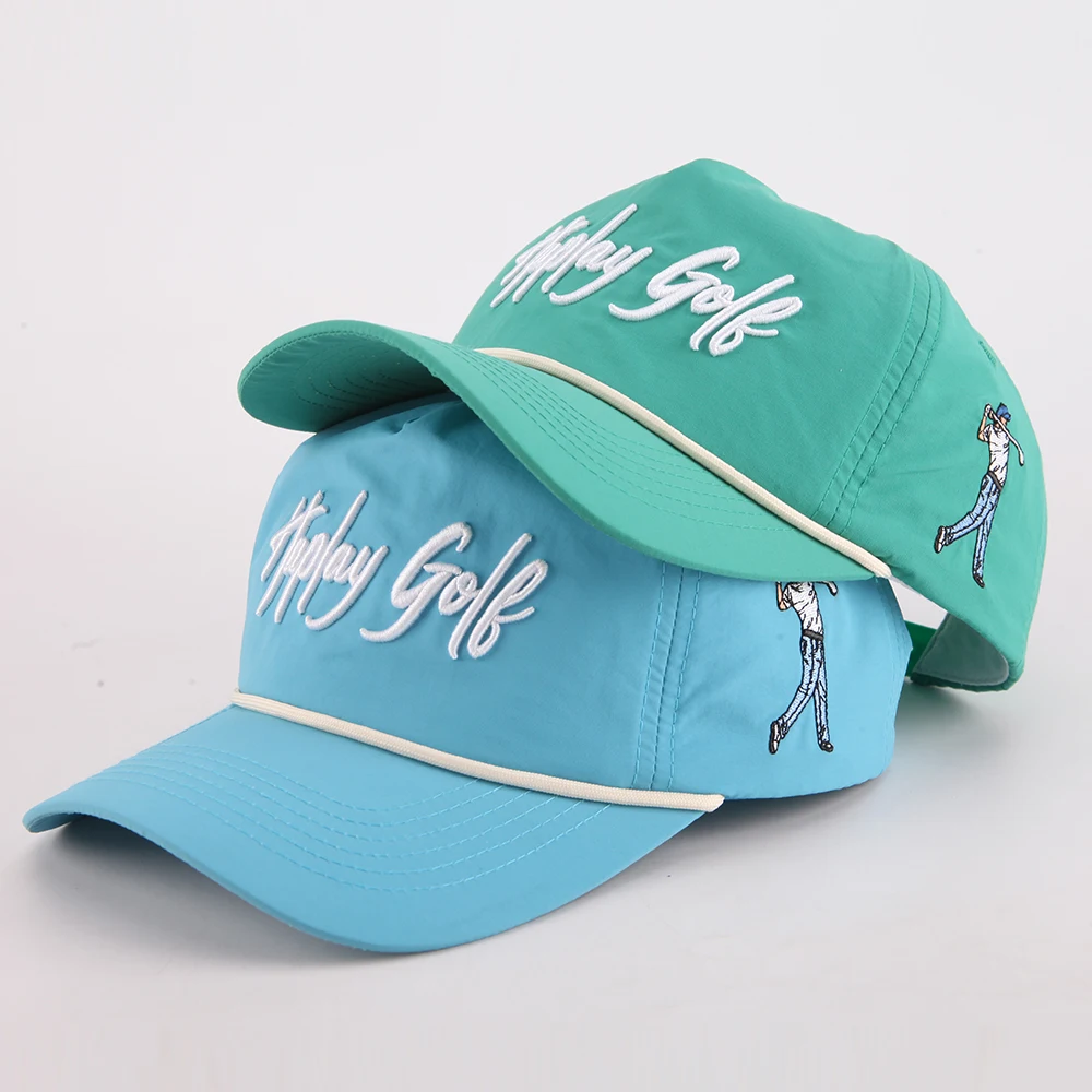 Wholesale Fashion New Designer Nylon Sports Hats High Quality Golf Outdoor Baseball Caps for Men